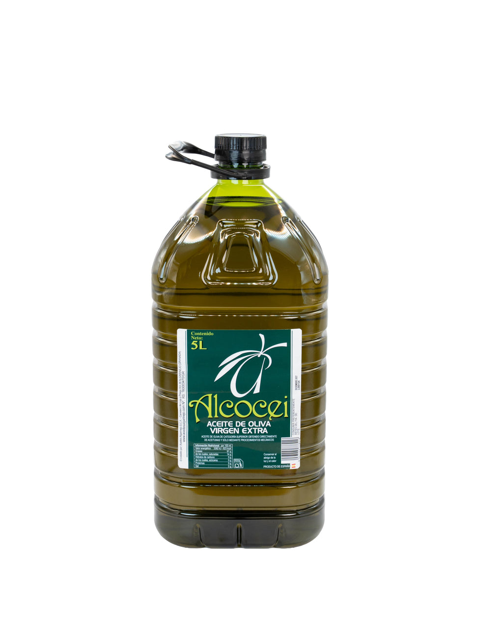 Pack Ahorro Alcocei 5L (x4) - Aceite de Oliva Virgen Extra para Cocina y Frituras