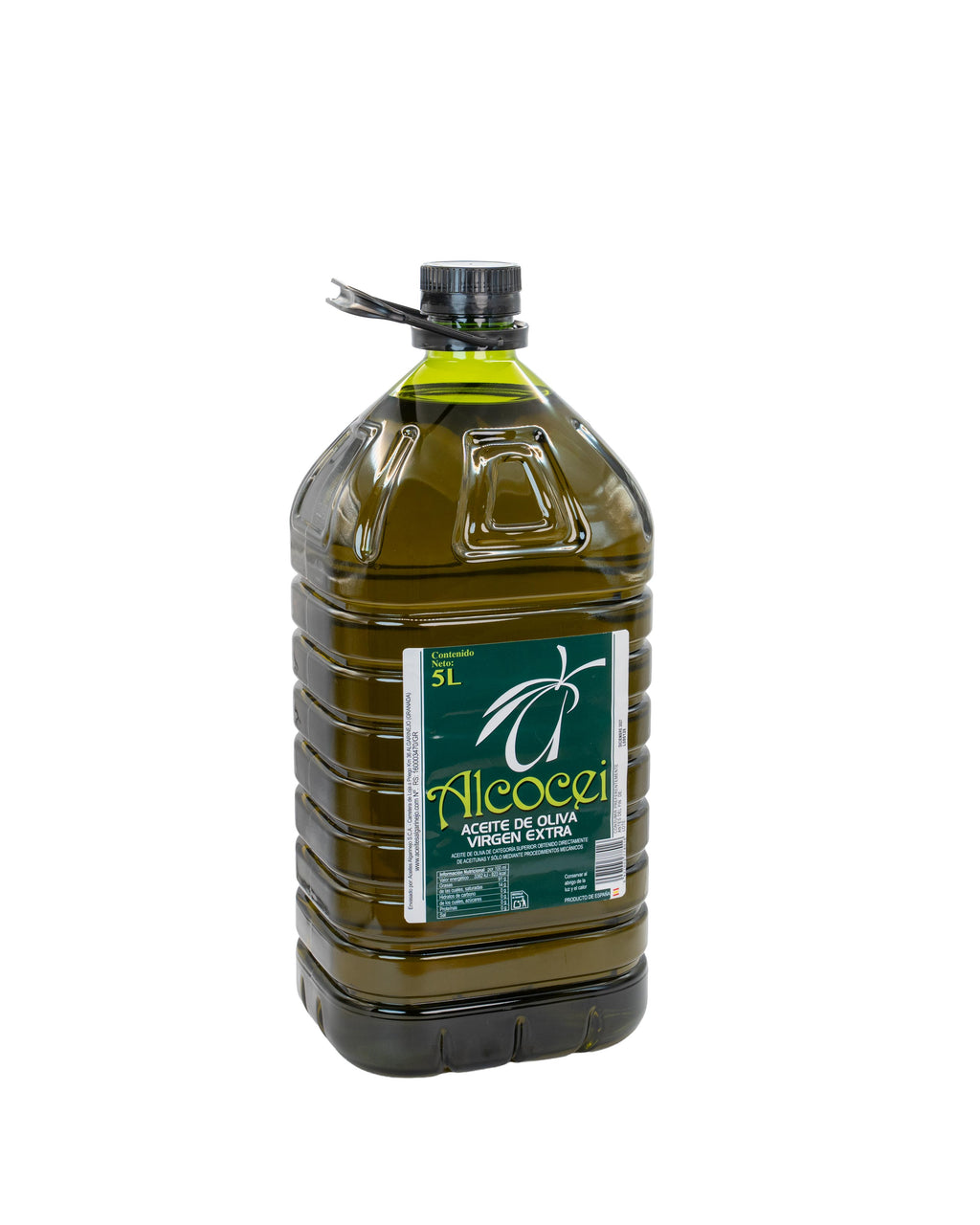 Pack Ahorro Alcocei 5L (x4) - Aceite de Oliva Virgen Extra para Cocina y Frituras