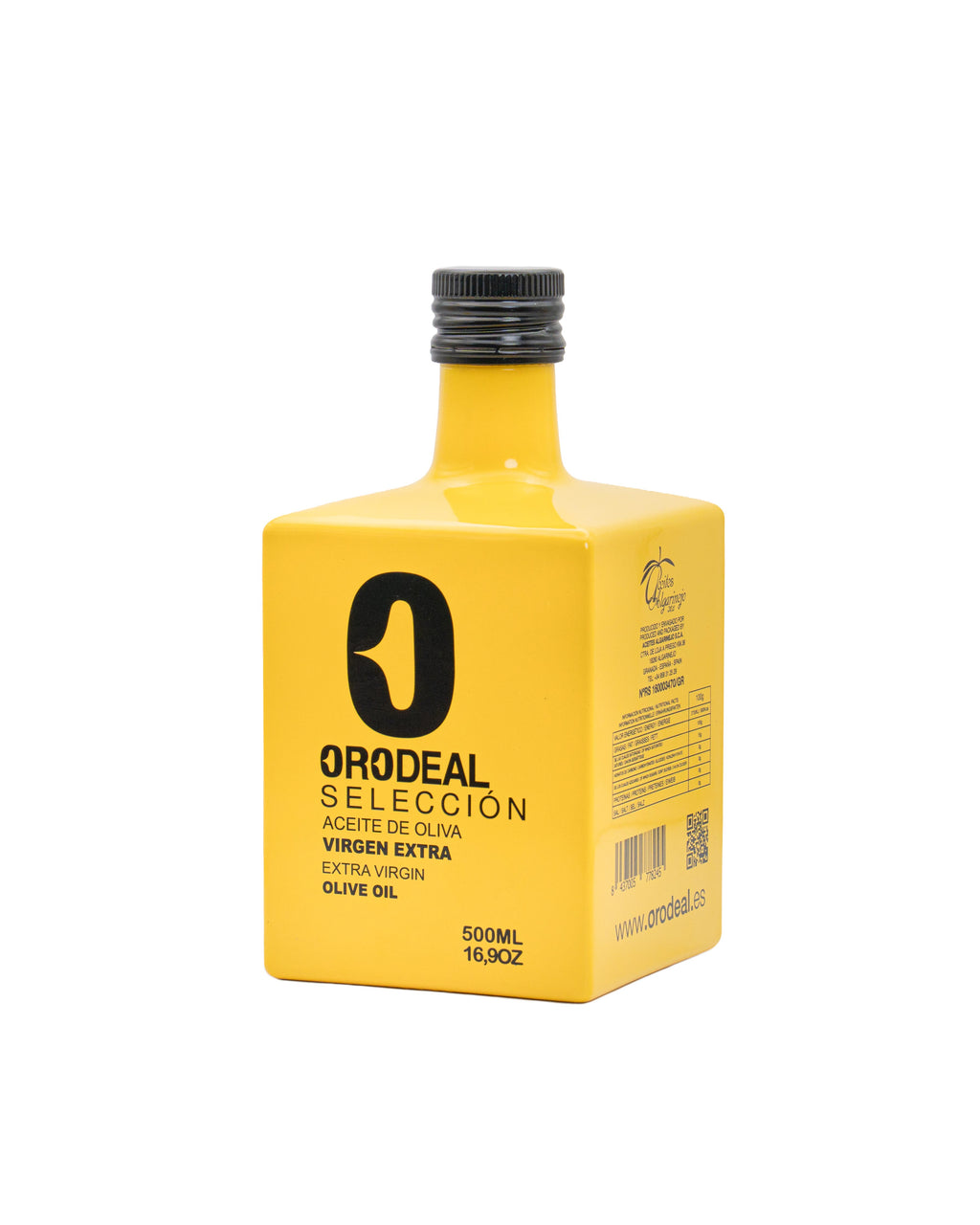 Orodeal Selección 500ml - El Mejor AOVE Premium Picuda y Hojiblanca (DO Granada)