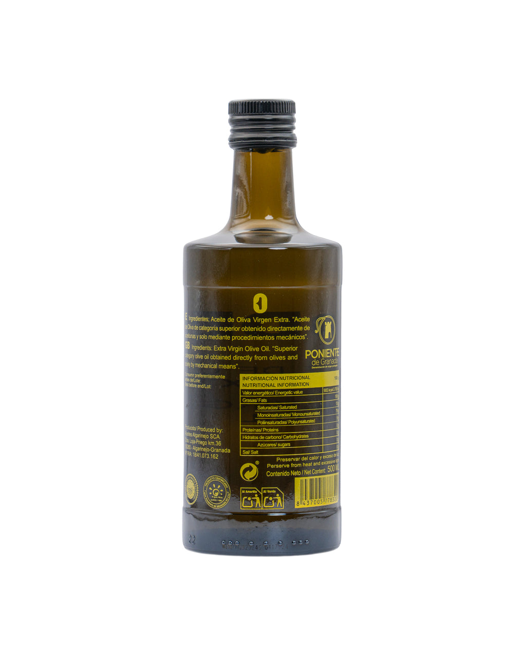 Caja Orodeal Gourmet 500ml (x12) - AOVE Coupage Picuda y Hojiblanca para Hostelería