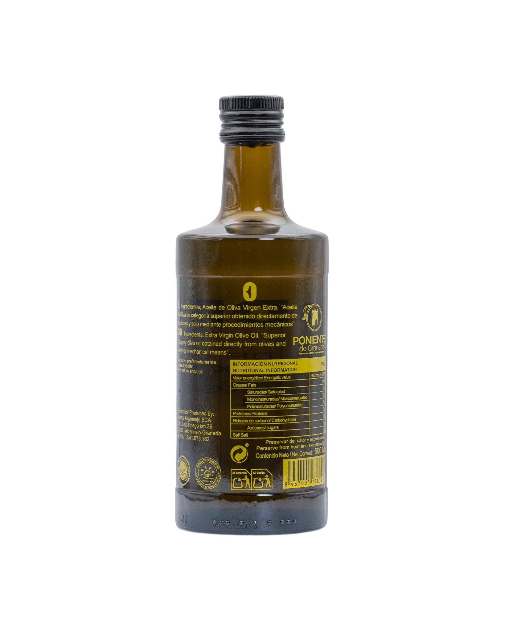 Caja Orodeal Gourmet 500ml (x12) - AOVE Coupage Picuda y Hojiblanca para Hostelería