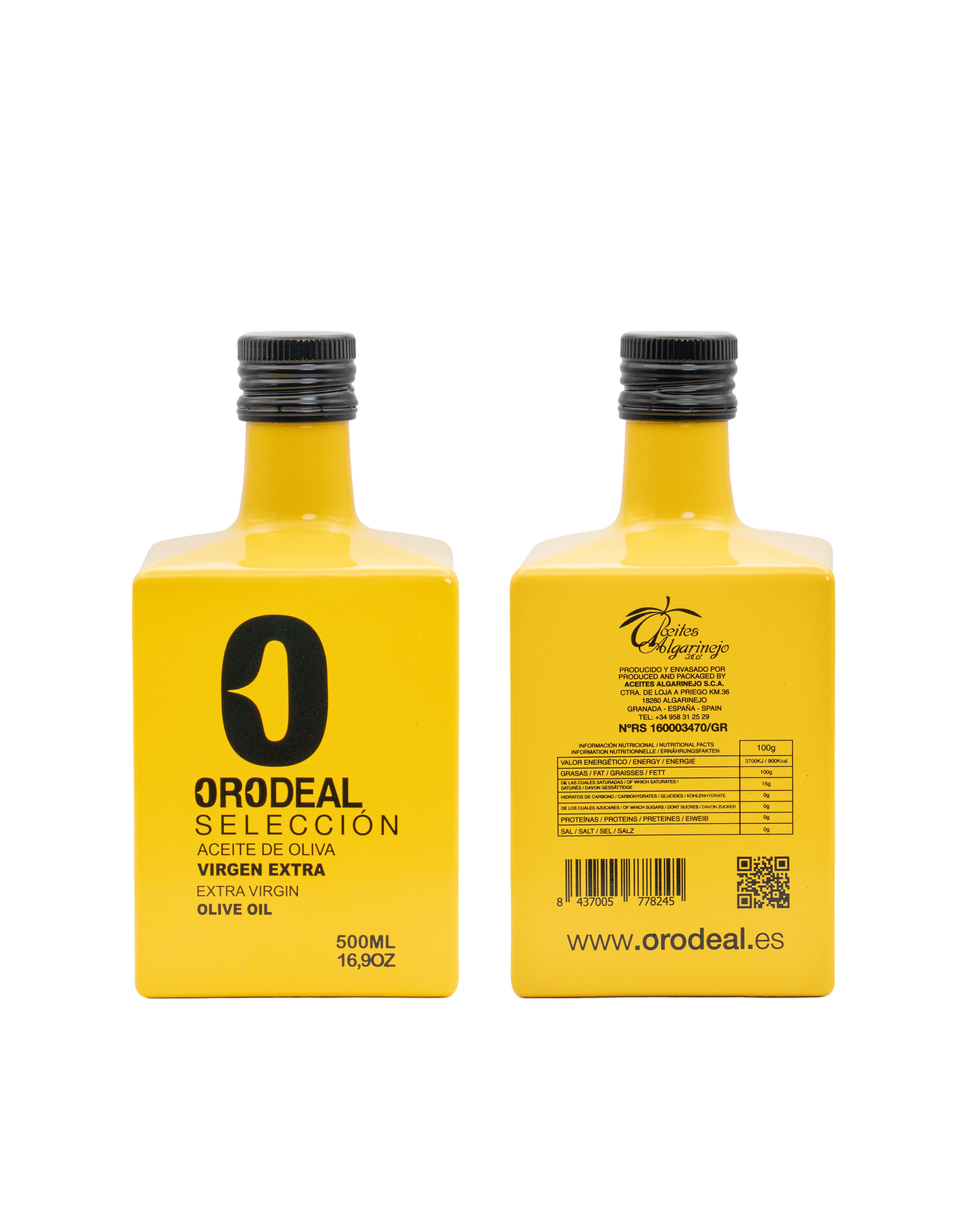 Estuche Regalo Orodeal Selección (2x500ml) - AOVE Premium DO Poniente de Granada